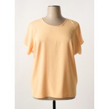 CLAUDE DE SAIVRE - Blouse orange en polyester - Femme - Taille 50 - Modz