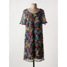 FELINO - Robe mi-longue noir en polyester - Femme - Taille 40 - Modz