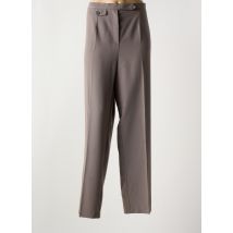 20/20 - Pantalon slim gris en polyester - Femme - Taille 52 - Modz