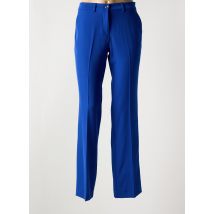 LCDN - Pantalon droit bleu en polyester - Femme - Taille 44 - Modz