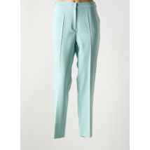 GEVANA - Pantalon slim bleu en polyester - Femme - Taille 48 - Modz
