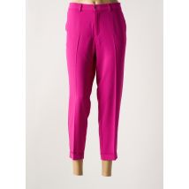 LCDN - Pantalon 7/8 rose en polyester - Femme - Taille 44 - Modz