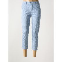 SARAH JOHN - Pantalon 7/8 bleu en coton - Femme - Taille 38 - Modz