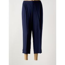 GEVANA - Pantalon 7/8 bleu en viscose - Femme - Taille 46 - Modz