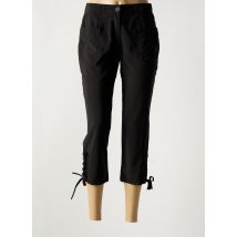 S.QUISE - Pantacourt noir en polyester - Femme - Taille 40 - Modz