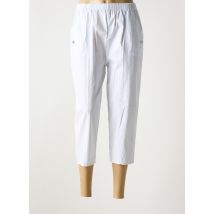 CHERRY B - Pantacourt blanc en coton - Femme - Taille 38 - Modz
