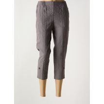 GEVANA - Pantacourt gris en polyester - Femme - Taille 36 - Modz