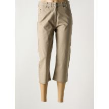 CLAUDE DE SAIVRE - Pantacourt gris en coton - Femme - Taille 40 - Modz