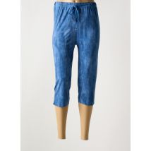 MASQUENADA - Pantacourt bleu en polyester - Femme - Taille 38 - Modz