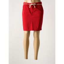 KANOPE - Jupe courte rouge en coton - Femme - Taille 40 - Modz