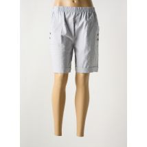 PHILIPPE CÉCILE - Bermuda gris en coton - Femme - Taille 38 - Modz
