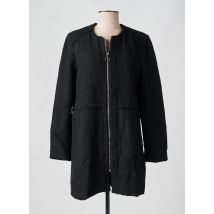 J&W . - Veste casual noir en polyester - Femme - Taille 38 - Modz