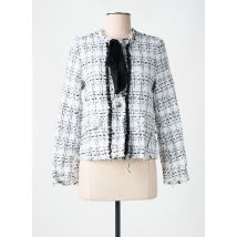 J&W . - Veste casual blanc en polyester - Femme - Taille 36 - Modz