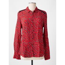 ONE STEP - Chemisier rouge en cuppro - Femme - Taille 36 - Modz