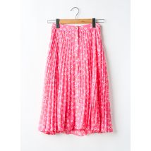 TOMMY HILFIGER - Jupe mi-longue rose en polyester - Femme - Taille 36 - Modz