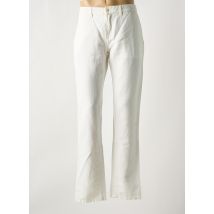 FACONNABLE - Pantalon chino blanc en coton - Femme - Taille 52 - Modz