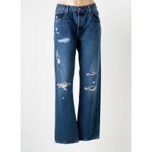 LEVIS - Jeans coupe large bleu en coton - Femme - Taille TU - Modz