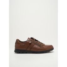 MOBILS - Baskets marron en cuir - Homme - Taille TU - Modz
