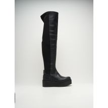 PALOMA BARCELO - Cuissardes noir en cuir - Femme - Taille 36 - Modz