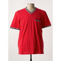 CASUAL SPIRIT - T-shirt rouge en coton - Homme - Taille L - Modz
