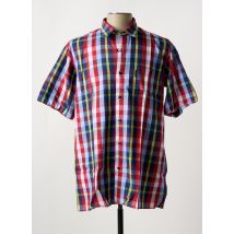 GIVERDY - Chemise manches courtes rouge en coton - Homme - Taille XL - Modz