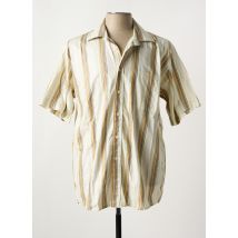 ARMORIAL - Chemise manches courtes beige en coton - Homme - Taille L - Modz