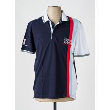 CAPTEN - Polo bleu en coton - Homme - Taille L - Modz