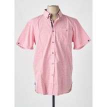 COFOX - Chemise manches courtes rouge en coton - Homme - Taille M - Modz