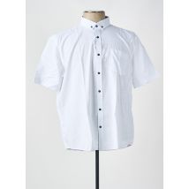 CAPTEN - Chemise manches courtes blanc en coton - Homme - Taille 3XL - Modz