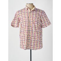 FOXX - Chemise manches courtes jaune en coton - Homme - Taille 3XL - Modz