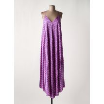 MAITE BY LOLA CASADEMUNT - Robe longue violet en polyester - Femme - Taille 36 - Modz