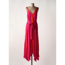 MAITE BY LOLA CASADEMUNT - Robe longue rose en polyester - Femme - Taille 38 - Modz
