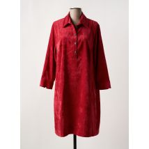 SIGNATURE - Robe mi-longue rouge en polyester - Femme - Taille 42 - Modz