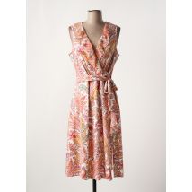 K-DESIGN - Robe mi-longue rose en polyester - Femme - Taille 40 - Modz