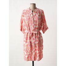 ZILCH - Robe courte orange en viscose - Femme - Taille 36 - Modz