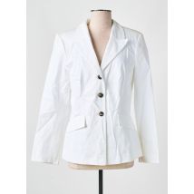 LAUREN VIDAL - Blazer blanc en coton - Femme - Taille 42 - Modz