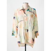 IN WEAR - Tunique manches longues beige en coton - Femme - Taille 34 - Modz