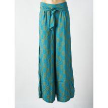 ZILCH - Pantalon large bleu en viscose - Femme - Taille 42 - Modz