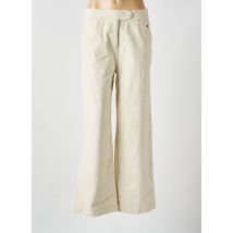 SURKANA - Pantalon flare beige en coton - Femme - Taille 42 - Modz