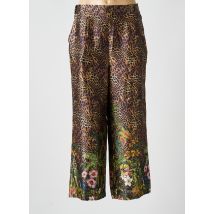 MAITE BY LOLA CASADEMUNT - Pantalon large marron en polyester - Femme - Taille 38 - Modz