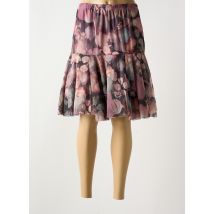 MYRINE ANTWERP - Jupe mi-longue rose en polyester - Femme - Taille 42 - Modz