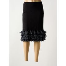 MYRINE ANTWERP - Jupe mi-longue noir en viscose - Femme - Taille 42 - Modz