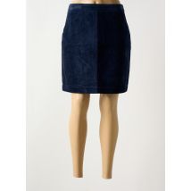 ZILCH - Jupe courte bleu en coton - Femme - Taille 40 - Modz
