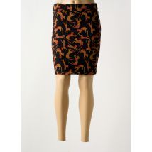 ZILCH - Jupe mi-longue noir en coton - Femme - Taille 36 - Modz