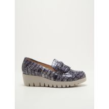 WONDERS - Mocassins bleu en cuir - Femme - Taille 36 - Modz