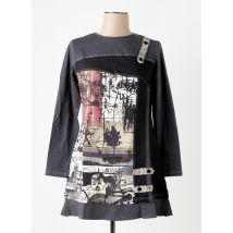 S.QUISE - Tunique manches longues gris en polyester - Femme - Taille 40 - Modz