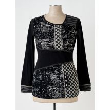QUATRE VINGT JOURS - Pull noir en polyester - Femme - Taille 38 - Modz
