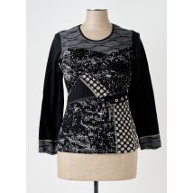 QUATRE VINGT JOURS - Pull noir en polyester - Femme - Taille 44 - Modz