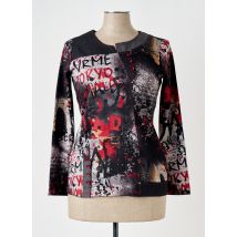 QUATRE VINGT JOURS - T-shirt gris en polyester - Femme - Taille 44 - Modz