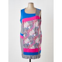 S.QUISE - Robe mi-longue rose en polyester - Femme - Taille 50 - Modz